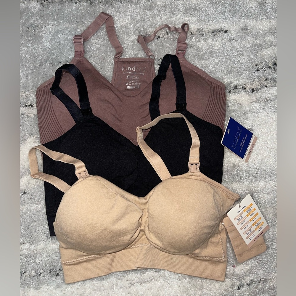 Breast feeding bras (brand new)